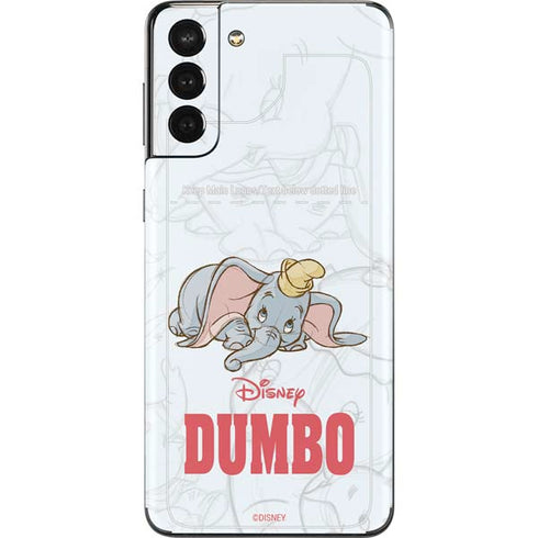 Disney Dumbo Classic sketched portrait Galaxy S21 Plus 5G Skin